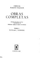 Novelas, cuentos. 4. ed. reimpr - Emilia Pardo Bazán (condesa de)