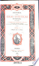 Historia de las ideas estéticas en España