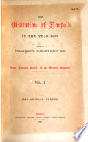 The Visitation of Norfolk in the Year 1563 - William Harvey