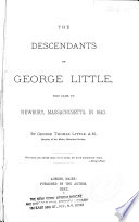 The Descendants of George Little