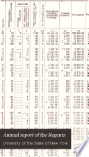 Annual Report of the Regents
