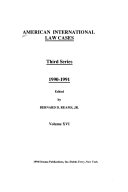 American International Law Cases