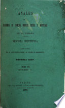 Anales de la Academia de Ciencias Médicas, Físicas y Naturales de la Habana