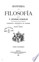 Historia de la filosofía - Ceferino González y Díaz Tuñón