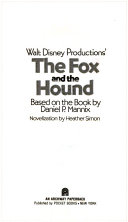 Walt Disney Productions' The Fox and the Hound