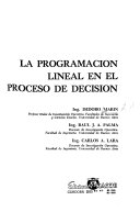 La programación lineal en el proceso de decisión