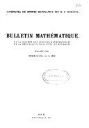 Bulletin mathématique