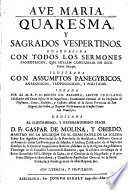 Quaresma y sagrados vespertinos