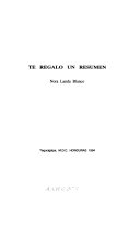 Te regalo un resúmen
