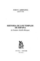 Historia de los templos de España de Gustavo Adolfo Bécquer