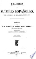 Comedias de Don Pedro Calderón de la Barca - Pedro Calderón de la Barca