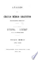 Anales del Círculo Médico Argentino
