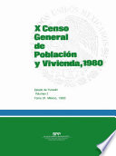 X Censo General de Población y Vivienda, 1980. Estado de Yucatán. Volumen I, tomo 31 - INEGI