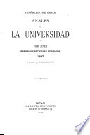 Anales de la Universidad de Chile - Universidad de Chile