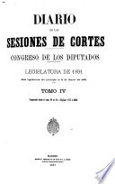 Diario de las Sesiones de Cortes, Congreso de los Diputados - Spain. Cortes. Congreso de los Diputados