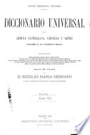 Diccionario universal de la lengua castellana - Nicolás María Serrano