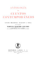 Antología de cuentos contemporáneos