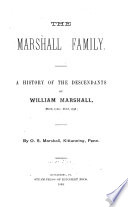 The Marshall Family