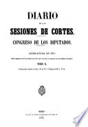 Diario de las sesiones de Cortes - Spanien Cortes