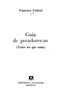 Guía de pecadores/as