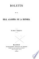 Boletín de la Real Academia de la Historia
