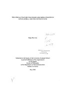 Theatrical Feature Film Trade and Media Policies in Japan, Korea, and the United States