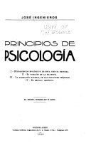 Principios de psicología