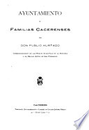 Ayuntamiento y familias cacerenses