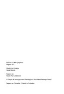 Genealogías de Santa Fe de Bogotá: N-O - José María Restrepo Sáenz