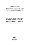 Lógica del indicio en materia criminal