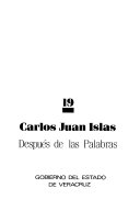 Después de las palabras