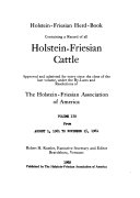 Holstein-Friesian Herd-book