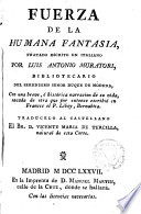 Fuerza de la humana fantasia