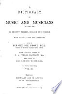 Dictionary of Music and Musicians - George Grove