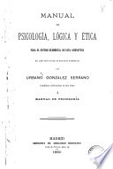 Manual psicología, lógica y ética