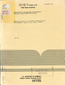 Aerodynamic and Related Hydrodynamic Studies Using Water Facilities