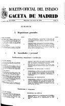 Boletín oficial del estado - Spain