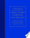 The Oxford Dictionary of Family Names in Britain and Ireland