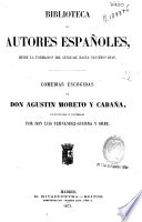 Comedias escogidas de D. Agustín Moreto y Cabaña