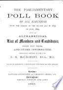 The parliamentary poll book of all elections from ... 1832
