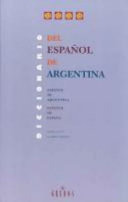 Diccionario del español de Argentina
