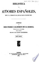 Comedias de Don Pedro Calderon de la Barca - Pedro Calderón de la Barca