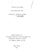 Resumo das obras psicografadas por Francisco Cândido Xavier