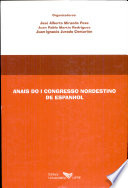 Anais do I congresso nordestino de espanhol