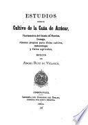 Estudios sobre el cultivo de la caña de azúcar