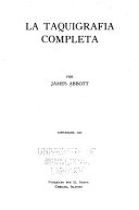 La taquigrafia completa