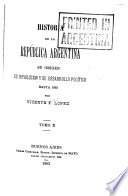Historia de la República Argentina