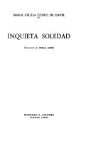 Inquieta soledad