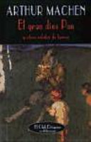 El gran dios Pan - Arthur Machen