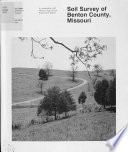 Soil Survey of Benton County, Missouri